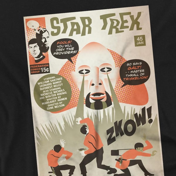 Star Trek Mens The Original Series Episode 45 T-Shirt
