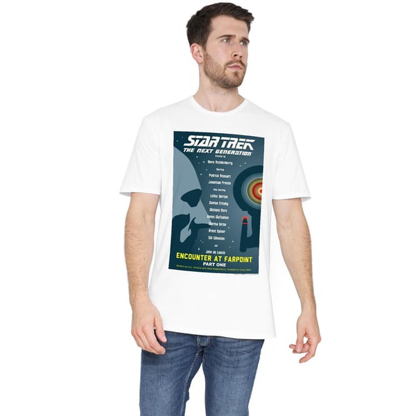 Star Trek Mens The Next Generation Season 1 Episode 1 T-Shirt