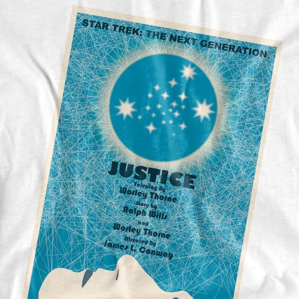 Star Trek Mens The Next Generation Season 1 Episode 8 T-Shirt