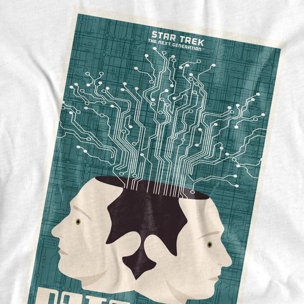Star Trek Mens The Next Generation Season 1 Episode 13 T-Shirt