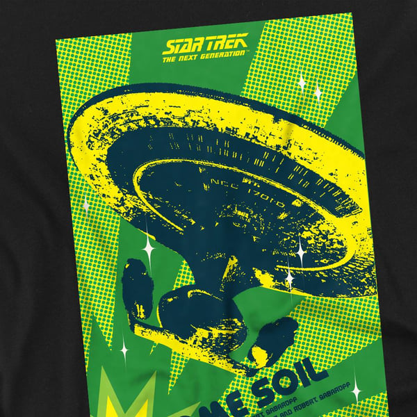 Star Trek Mens The Next Generation Season 1 Episode 18 T-Shirt