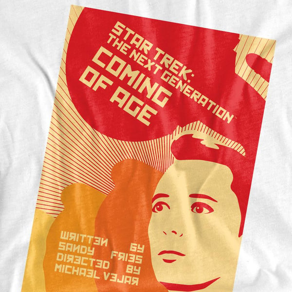 Star Trek Mens The Next Generation Season 1 Episode 19 T-Shirt