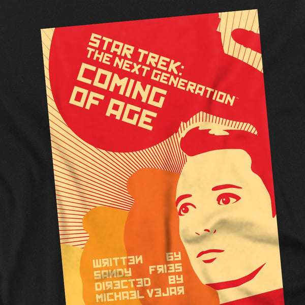 Star Trek Mens The Next Generation Season 1 Episode 19 T-Shirt