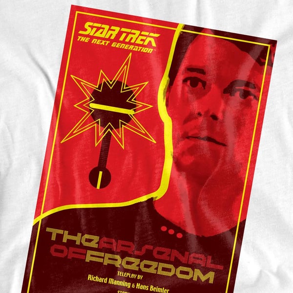Star Trek Mens The Next Generation Season 1 Episode 21 T-Shirt