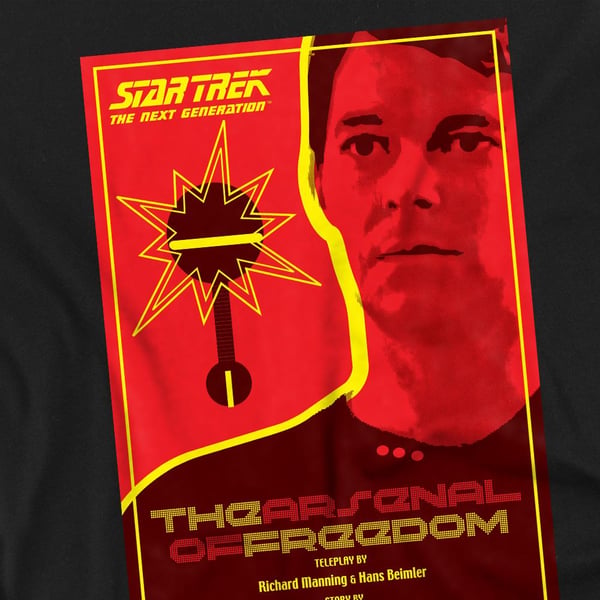 Star Trek Mens The Next Generation Season 1 Episode 21 T-Shirt
