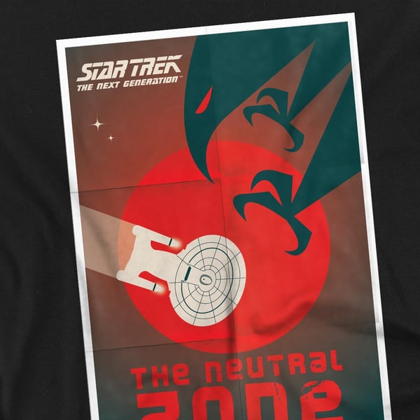 Star Trek Mens The Next Generation Season 1 Episode 26 T-Shirt