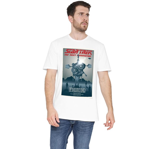 Star Trek Mens The Next Generation Season 3 Episode 1 T-Shirt