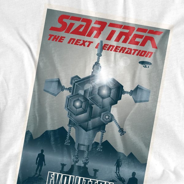 Star Trek Mens The Next Generation Season 3 Episode 1 T-Shirt