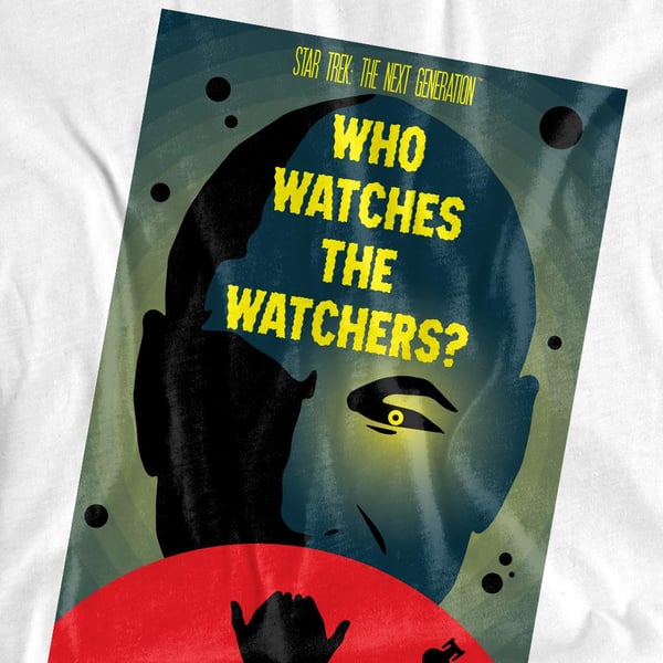 Star Trek Mens The Next Generation Season 3 Episode 4 T-Shirt