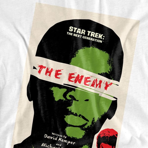 Star Trek Mens The Next Generation Season 3 Episode 7 T-Shirt