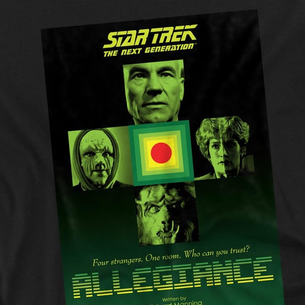 Star Trek Mens The Next Generation Season 3 Episode 18 T-Shirt