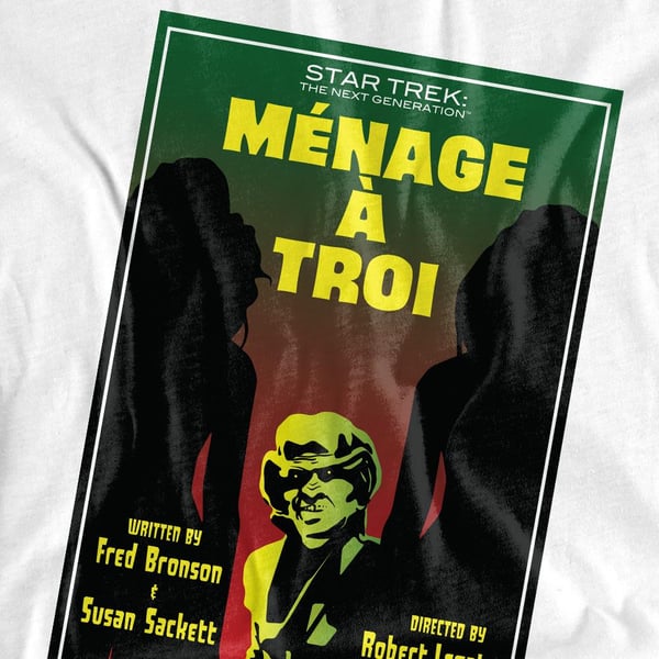 Star Trek Mens The Next Generation Season 3 Episode 24 T-Shirt