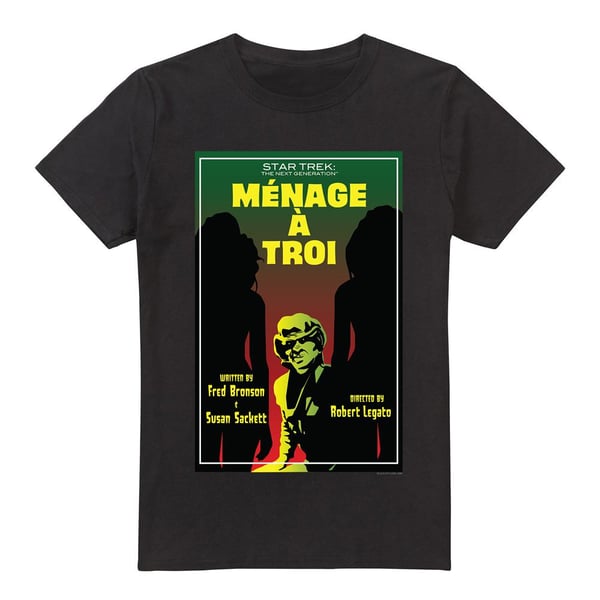 Star Trek Mens The Next Generation Season 3 Episode 24 T-Shirt