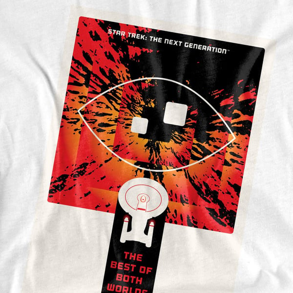 Star Trek Mens The Next Generation Season 4 Episode 1 T-Shirt