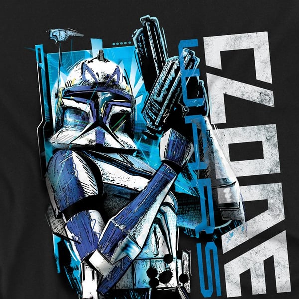 Star Wars Unisex Adult Clone Rex T-Shirt