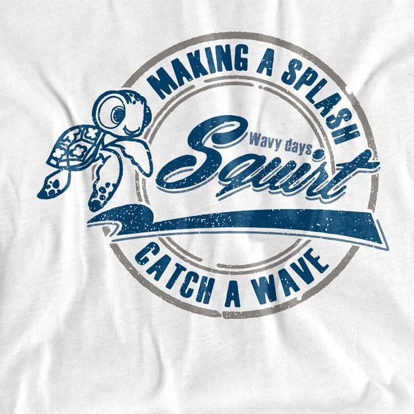Finding Nemo Unisex Adult Catch A Wave T-Shirt