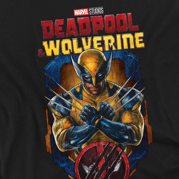 Deadpool & Wolverine Unisex Adult Wolverine Torn T-Shirt