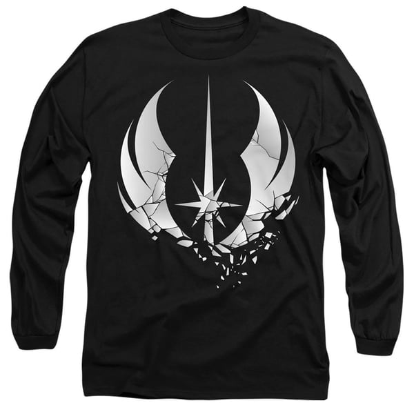 Star Wars Unisex Aikuisten Jedi Obi Wan Kenobi Shattered T-paita