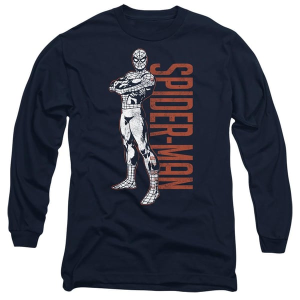 Spider-Man Unisex Adult Hero Stance T-Shirt