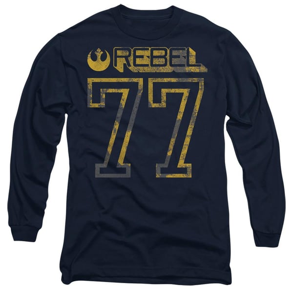 Star Wars Unisex Adult Rebel 77 T-Shirt