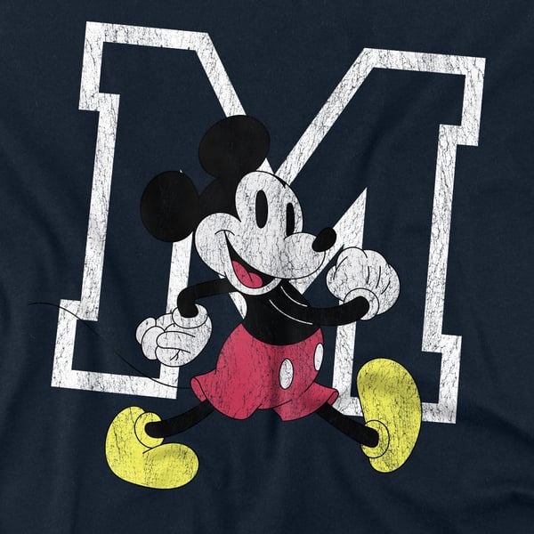 Disney Unisex Adult Mickey Mouse Classic Walk T-Shirt