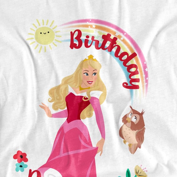 Sleeping Beauty Unisex Adult Birthday Princess Aurora T-Shirt