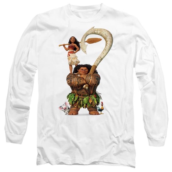 Moana Unisex Adult Maui Moana Stacked T-Shirt