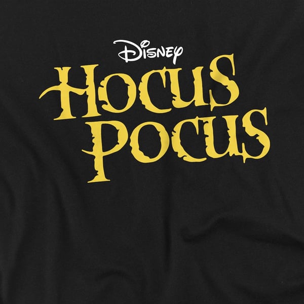Hocus Pocus Unisex Adult Logo T-Shirt