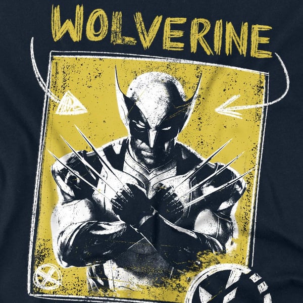 Deadpool & Wolverine Unisex Adult Holy Snikt Wolverine T-Shirt