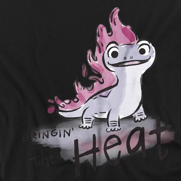 Frozen Unisex Adult Bringin´ The Heat Bruni The Fire Spirit T-Shirt