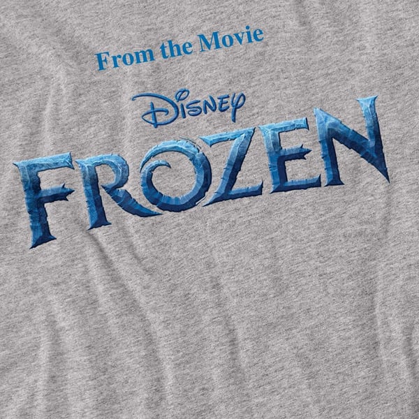 Frozen Unisex Adult Logo T-Shirt