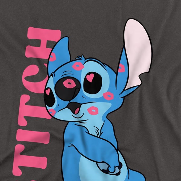 Lilo & Stitch Unisex Adult Covered In Kisses T-Shirt