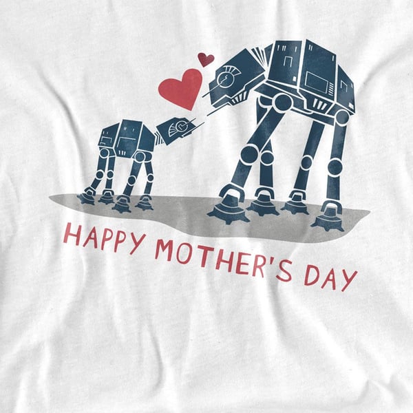 Star Wars Unisex Adult Happy Mother´s Day T-Shirt