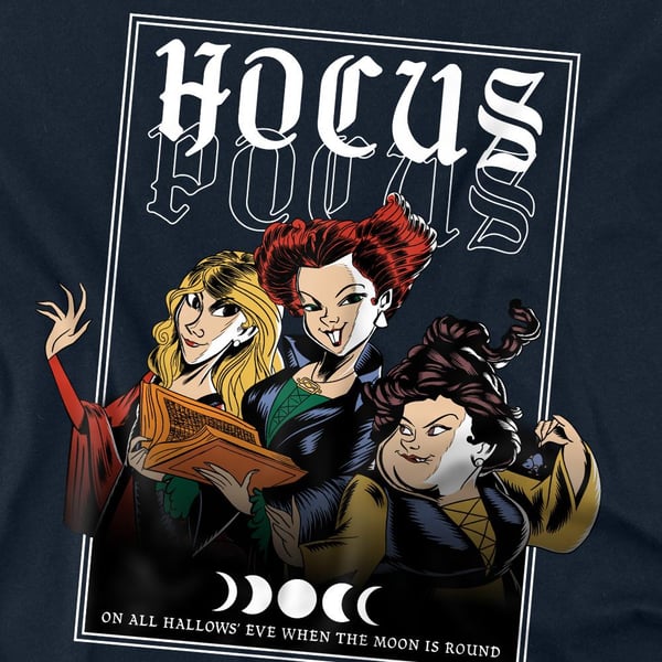 Hocus Pocus Unisex Adult On All Hallow´s Eve Sanderson Sisters T-Shirt