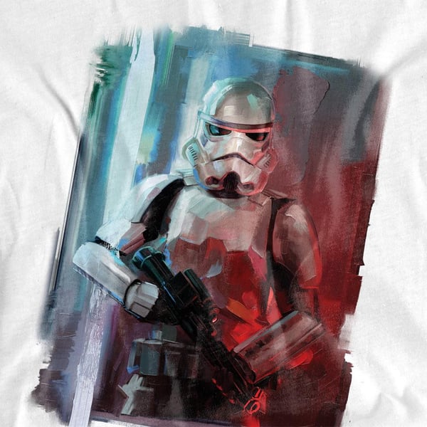 Star Wars Unisex Adult Obi Wan Kenobi Painted T-Shirt