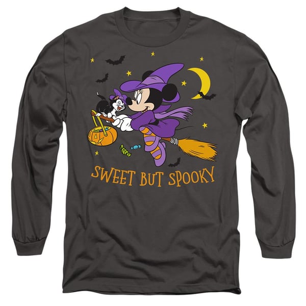 Disney Unisex aikuisten pelottava noita Minni Hiiri T-paita