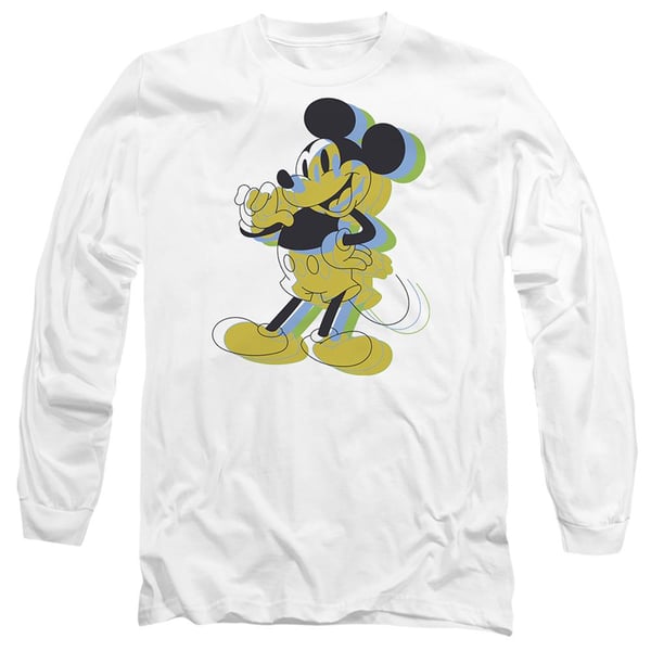 Disney Unisex Adult Trippy Mickey Mouse T-Shirt