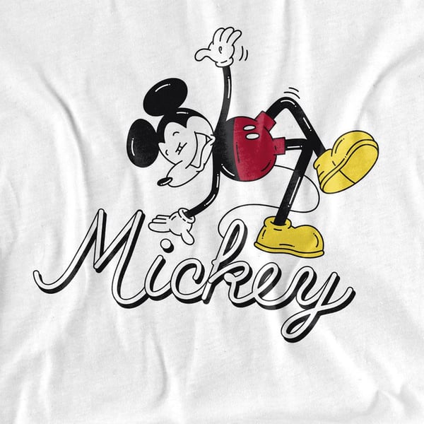Disney Unisex Adult Funky Dance Mickey Mouse Mickey Mouse T-Shirt