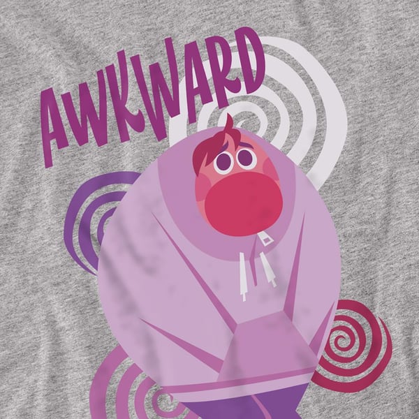 Inside Out 2 Unisex Adult Embarrassment T-Shirt