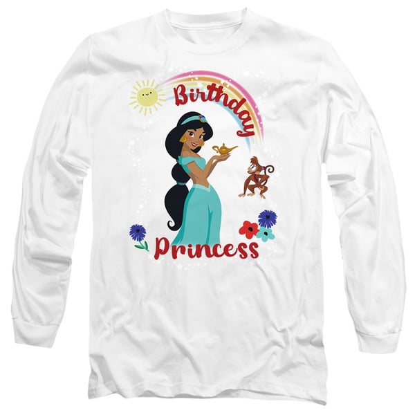 Aladdin Unisex Adult Birthday Princess Jasmine Abu T-Shirt