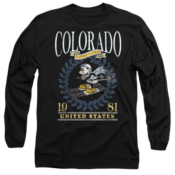 Disney Unisex Adult Colorado Ski Mickey Mouse T-Shirt