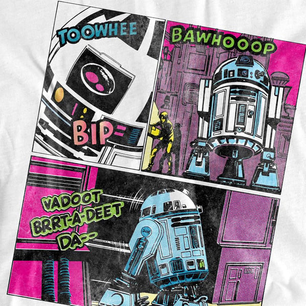 Star Wars Unisex Adult To The Rescue R2-D2 T-Shirt