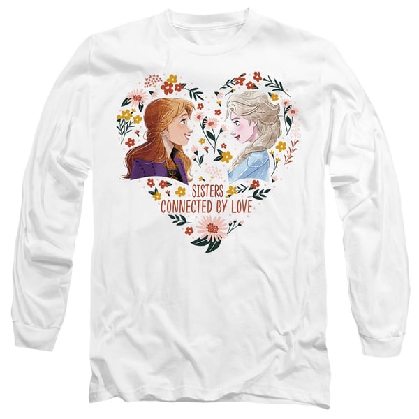 Frozen Unisex Aikuisten Siskot Yhdistetty Rakkaudella Elsa Anna Ystävänpäivä T-paita