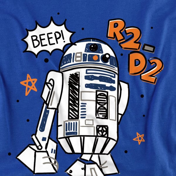 Star Wars Unisex Adult R2-D2 T-Shirt