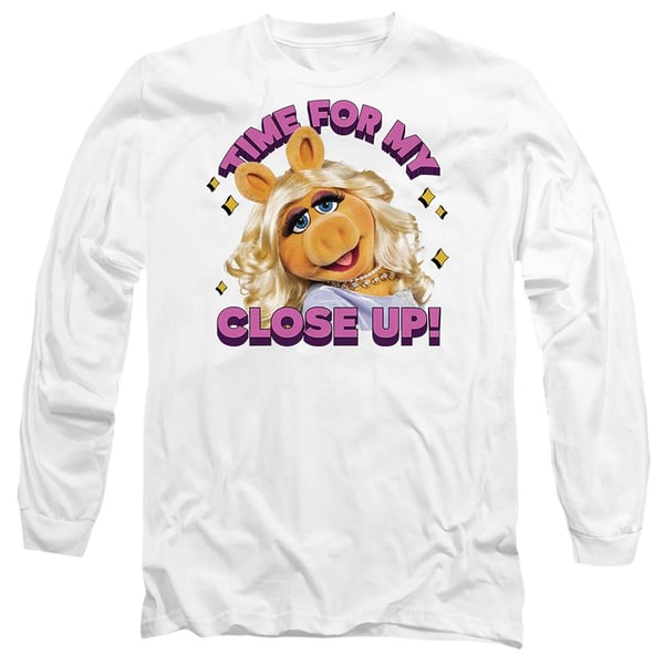 Mupparna Unisex Vuxen Dags För Min Närbild Miss Piggy T-Shirt