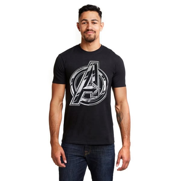 Avengers Infinity War T-shirt med logo til mænd