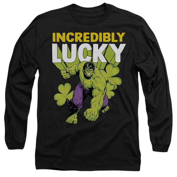 Hulk Unisex Adult Incredibly Lucky St Patricks Day T-Shirt