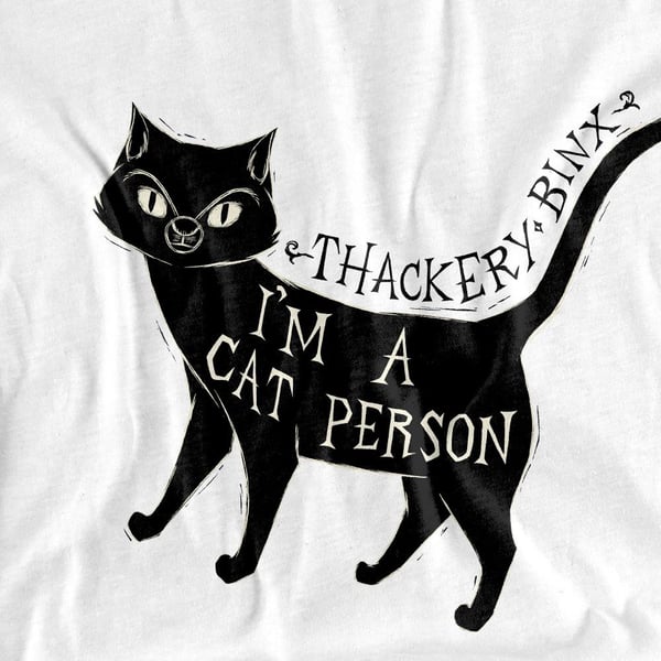 Hocus Pocus Unisex Adult I´m A Cat Person Thackery Binx T-Shirt