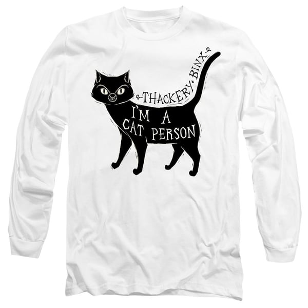 Hocus Pocus Unisex Adult I´m A Cat Person Thackery Binx T-Shirt
