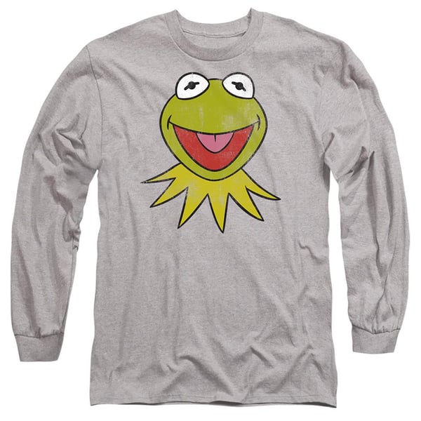 The Muppets Unisex Adult Kermit Head T-Shirt